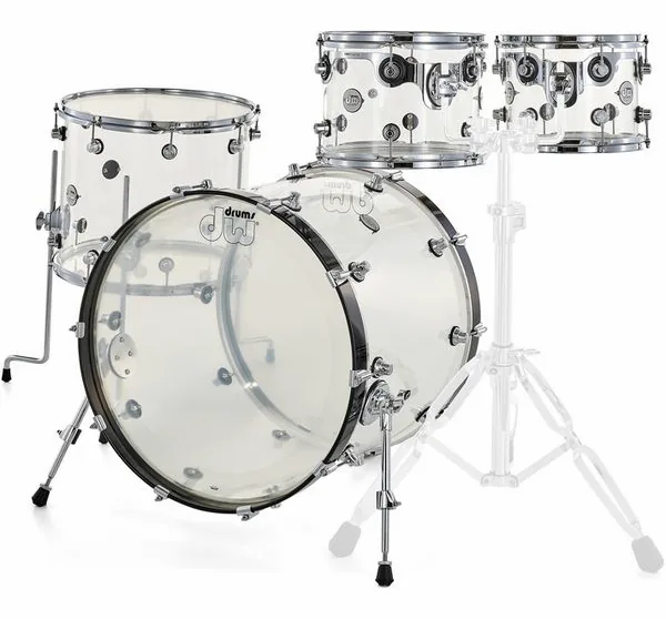 DW Design Series Acryl Shell Set framifrån