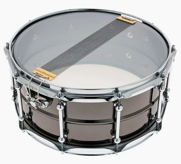Ludwig 14"x6,5" Universal Brass Chrom detalj 5