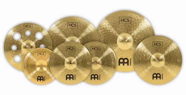 Meinl HCS Thomann ltd. Cymbal Set framifrån