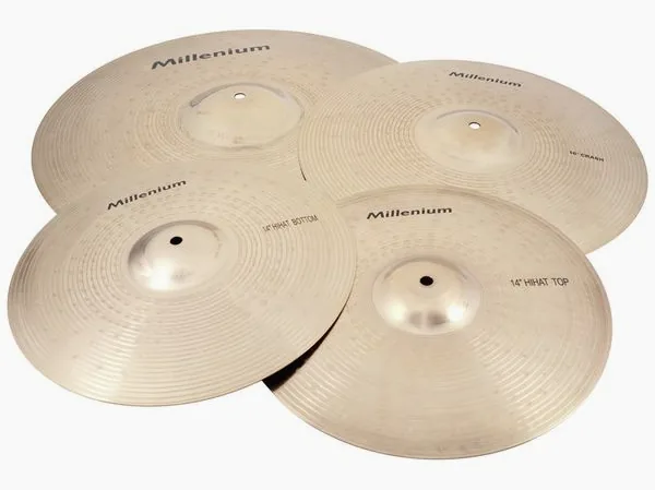 Millenium B20 Cymbalset framifrån