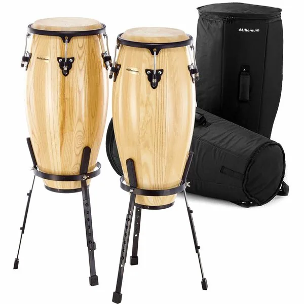 Millenium MC890NT Conga Set w. Gig Bags detalj 2