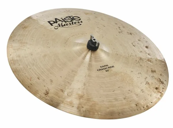 Paiste 20" Masters Dark Crash Ride framifrån