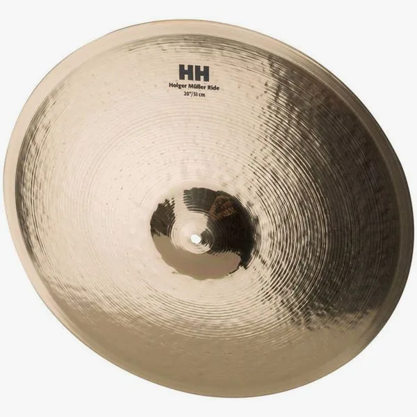 Sabian 20" Ride Holger Müller Sign. detalj 3