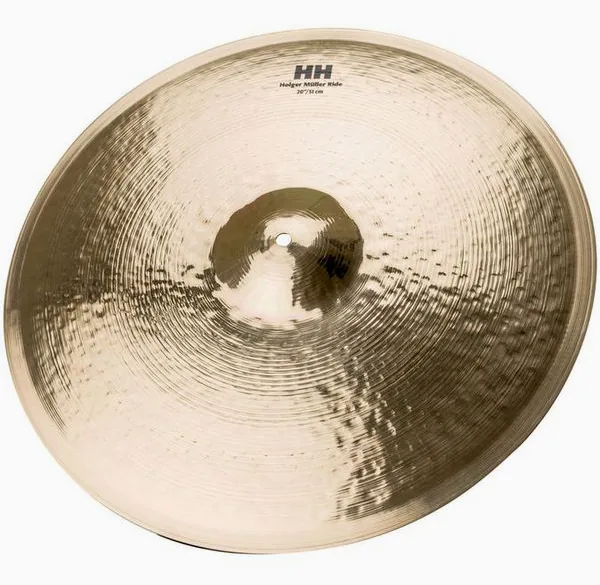 Sabian 20" Ride Holger Müller Sign. framifrån