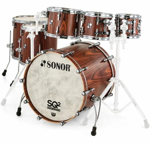 Sonor SQ2 Rock Palisander Replica framifrån