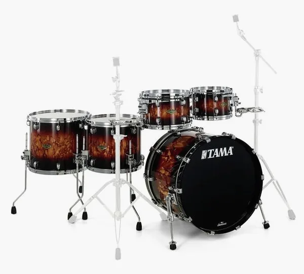 Tama Starclassic Walnut/Birch 5pcs detalj 3
