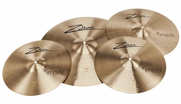 Zultan Impulz Cymbal Set framifrån